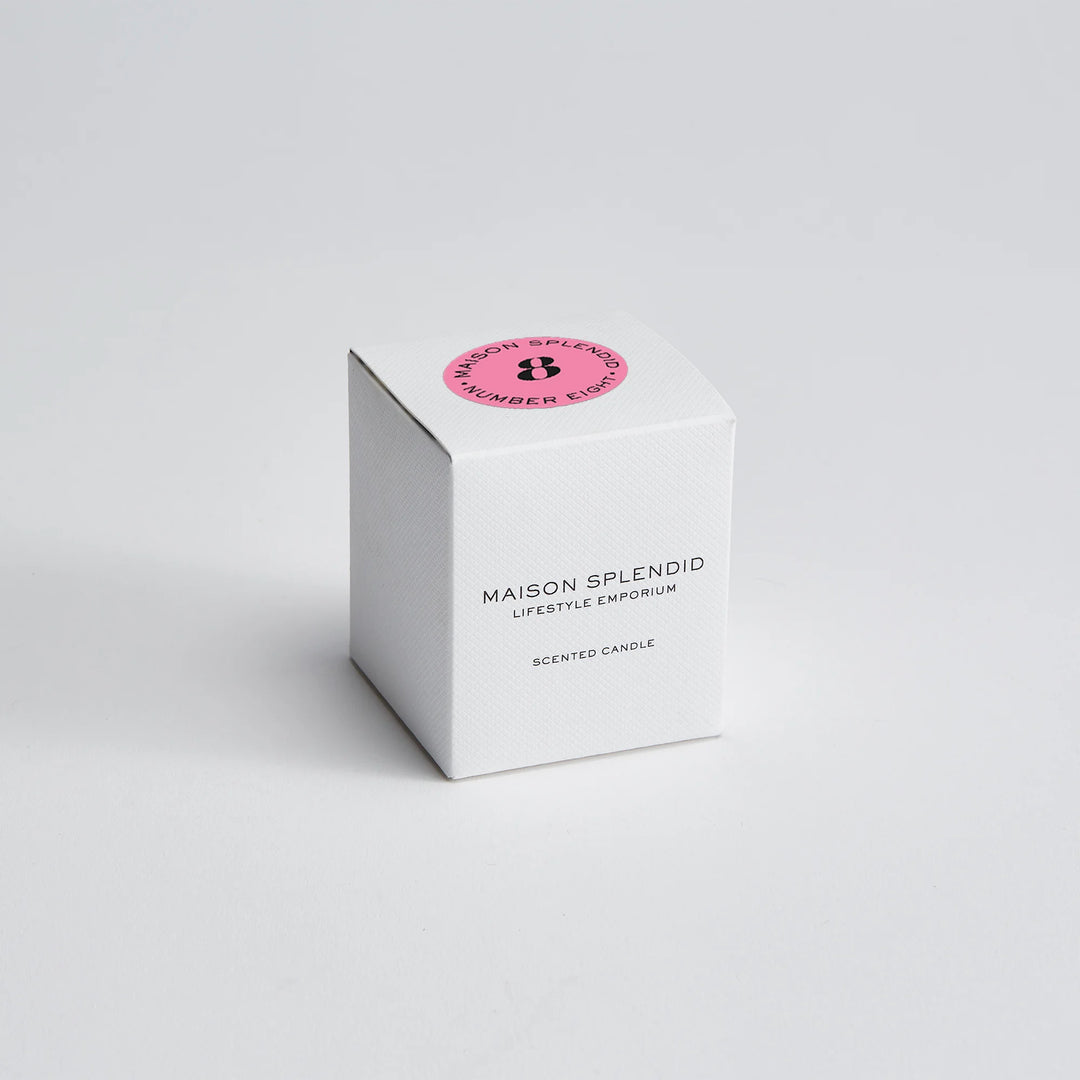 Maison Splendid candle box number eight