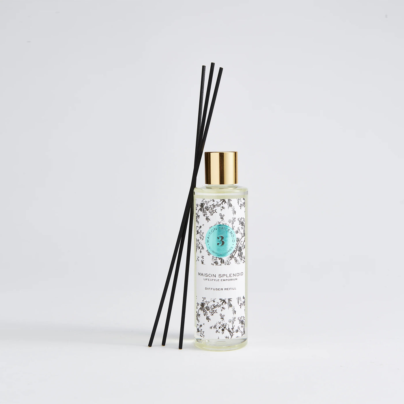 Maison Splendid number three fresh fragrance diffuser refill and reeds