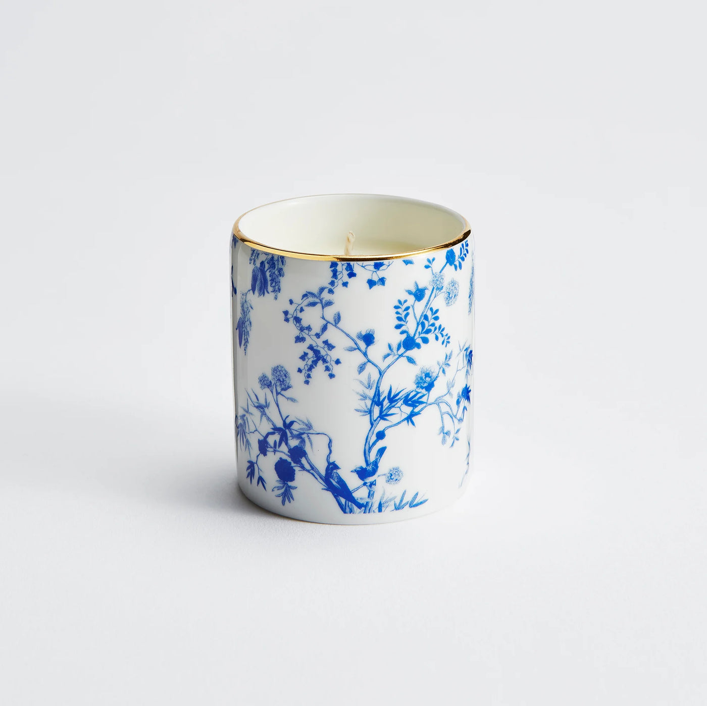 Maison Splendid fine bone china travel candle blue and white scent number one